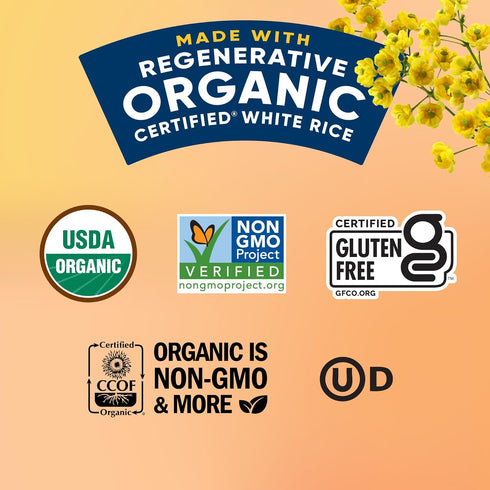 5.5 Lundberg Organic Creamy Parmesan Risotto Seasoned Rice - Regenerative Organic Certified Arborio Rice & Seasoning