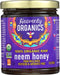 Heavenly Organics Raw Neem Honey, 100% Organic | Wild Forest Honey from