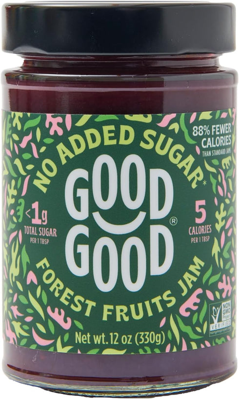 Good Good Forest Fruit Jam - No Added Sugar - Low Calorie