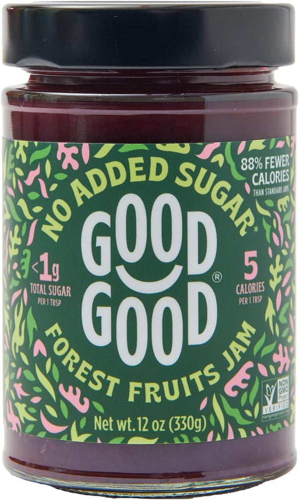 Good Good Forest Fruit Jam - No Added Sugar - Low Calorie