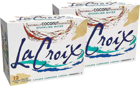 Lacroix 2721168 Coconut Flavored Sparkling Water 12 oz. 24/Carton (NAV40121)