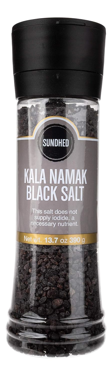 Sundhed Himalayan Black Rock Salt Kala Namak (Course) in Grinder | 390