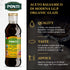 8.82 oz Ponti Organic Glaze with Balsamic Vinegar of Modena, Grape Must Italian Organic Balsamic Vinegar Glaze