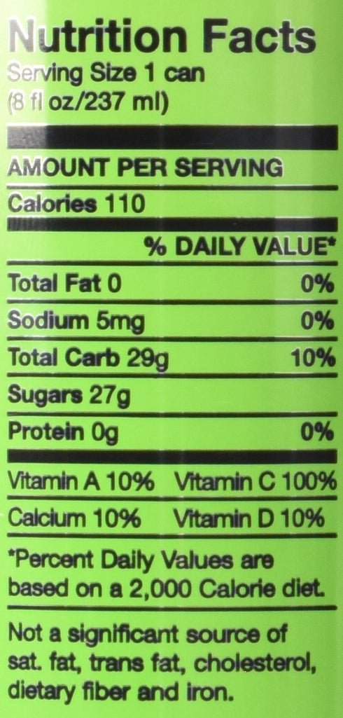 100% 8oz 24) Envy Sparkling Fruit Juice, Fuji Apple (Case