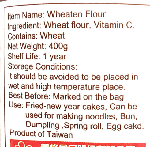 Yi Feng 3 Pack (14.01 Oz 1 Wheaten Flour Each) And Instant Yeast