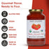 24oz (Pack 3) Dave's Gourmet Organic Hearty Marinara Pasta Sauce - Thick & Savory Tomato Garlic Blend - Marinara Sauce