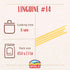 #14, 16 oz. (Pack 8) Divella Linguine Pasta of - Authentic Italian Pasta Made with Durum Wheat Semolina, Perfect Al