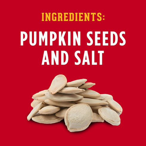 5 oz. (Pack 12) DAVID All Natural Pumpkin Seeds