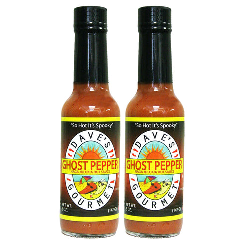 Dave's Gourmet Ghost Pepper Naga Jolokia Hot Sauce - Insanely Hot Plus