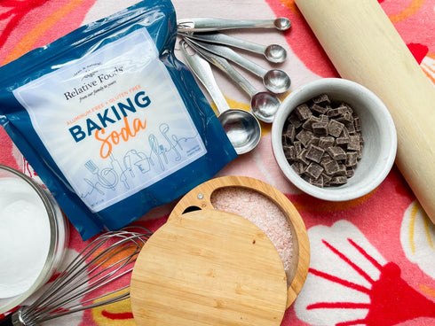 Baking Soda (2 Lbs) for Cooking, Cleaning & More - Gluten Free Sodium Bicarbonate, Aluminum Free