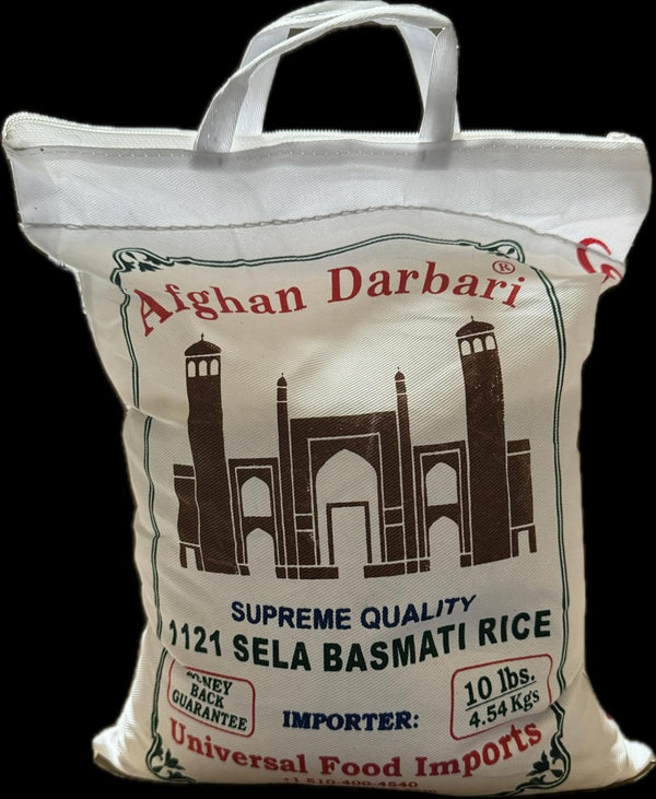 Mashal AFGHAN DARBARI 1121 SELA BASMATI RICE 10 LBs