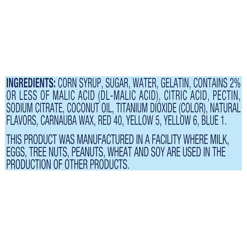 Gummies Pack, 3 oz, 12 count SweeTARTS Fruity Splitz, Candy, Sweet and Tart, Share