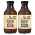 G Hughes Sugar Free BBQ Sauces, Hickory & Original, 18 oz (Pack of 2) - Keto & Gluten Free