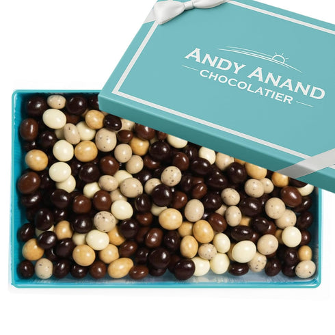 ANDY ANAND CHOCOLATIER Chocolate Covered Espresso Coffee Beans 1 lb Assorted 5