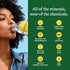 Pack 6, 750mL Loonen Spring Sourced Sparkling Water, Glass Bottled High Carbonation, Minerals, Magnesium, Potassium