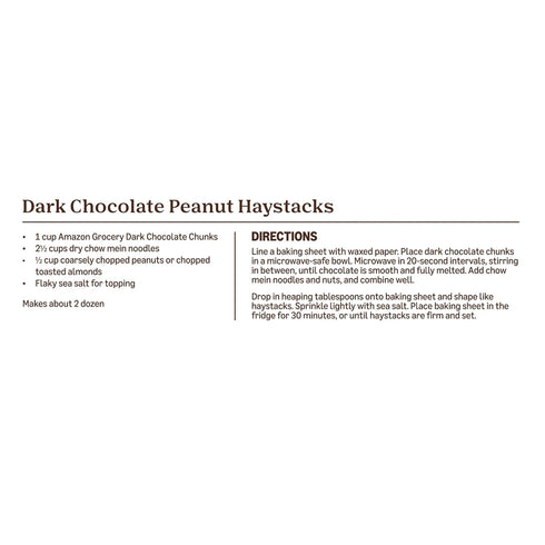 12 Oz Amazon Grocery, Dark Chocolate Chunks