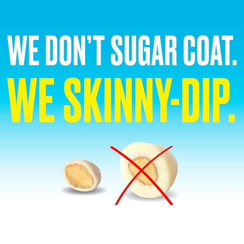 3.5 oz Pack 5 SkinnyDipped Lemon Bliss Almonds, Healthy Snack, Plant Protein, Gluten Free, Resealable Bags