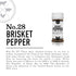 Lillie’s Q Brisket Pepper BBQ Rub - Traditional Texas-Style, Large Pepper Grind Size, Perfect Seasoning for Brisket,