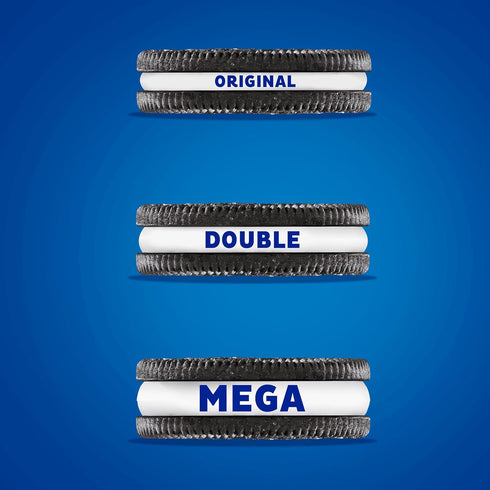 1 lb 9.35 oz OREO Mega Stuf Chocolate Sandwich Cookies, Party Size