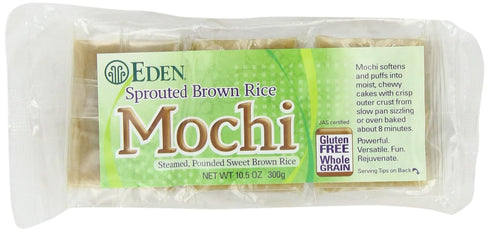 Eden Sprouted Brown Rice Mochi, 10.5-Ounce Packages (Pack of 2)2