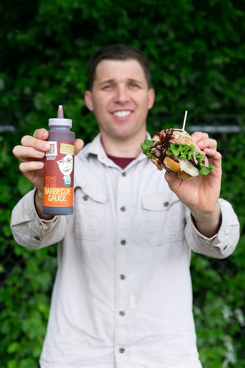 Organic BBQ Sauce, Gluten Free, Paleo Friendly, No Corn Syrup or Cane Sugar, No Added Flavors or MSG, 22 Oz