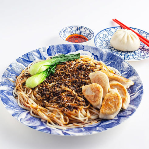 Dumpling Daughter Spicy Sweet Soy Sauce, 16 oz Chef's Bottle - Brown Sugar Sweetened with Spicy Chili Oil