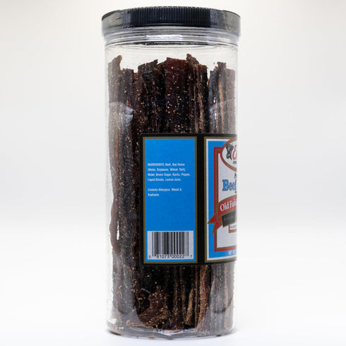 20 oz (Pack 1) 32 Count Enjoy Old Fashion Peppered Beef Jerky Jar of | | Traditional Style | High Protein | Low Fat |
