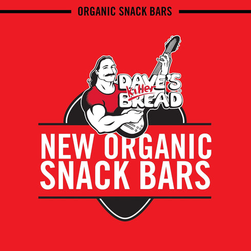 4 Dave's Killer Bread Cocoa Brownie Blitz Organic Snack Bars, Individually Wrapped Snack Bars