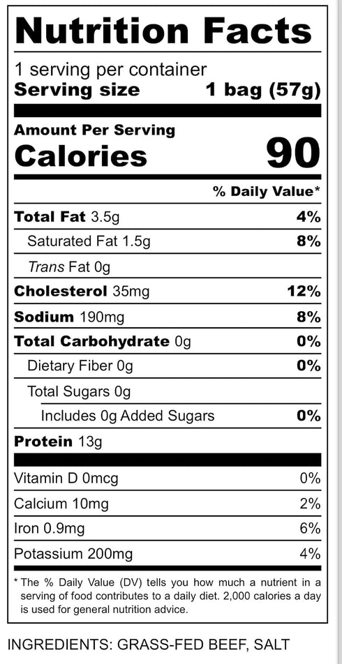 2 (3-Pack, 2oz SECA Carnivore Chips Crispy Slow-Dried Beef Chips with Kosher Salt Ingredients, No Preservatives, No