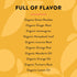 (1 Pack) 16 Choice Organics - Organic Mandarin Ginger Tea - Organic Herbal Tea - Tea Bags