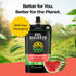 2-Serving 6 Pack SOL SQUEEZE Watermelon Cocktail Mix - Organic, Vegan, and Portable Pouch with Real Fruit Blend