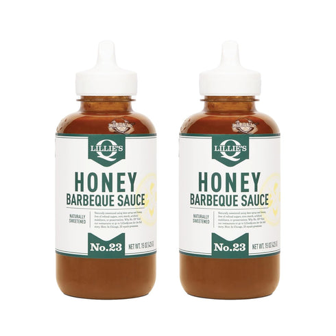 Lillie's Q - Honey BBQ Sauce, Gluten-Free, Non-GMO, No Preservatives, Gourmet Sweet