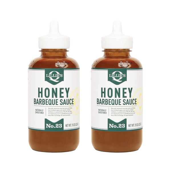 Lillie's Q - Honey BBQ Sauce, Gluten-Free, Non-GMO, No Preservatives, Gourmet Sweet