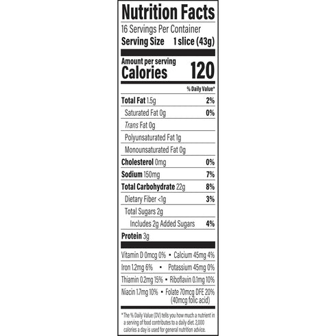 OROWEAT Country 24 oz Style Potato Bread, Potato Bread, Bag