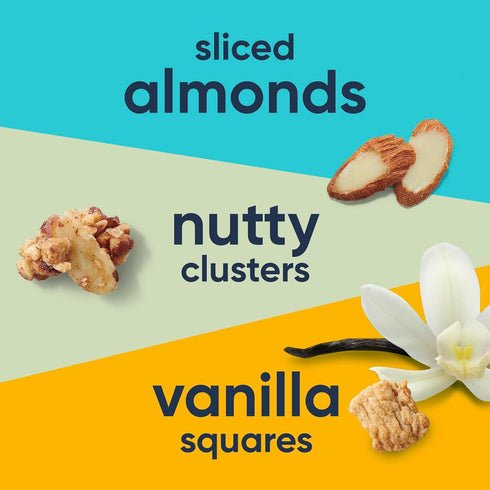 10g 10.4 oz Ratio Trio Vanilla Almond Crunch Cereal, Protein, Keto Friendly