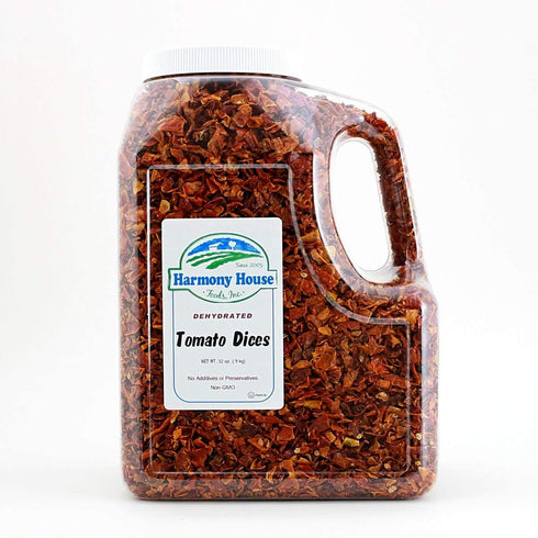 Harmony House Foods, Dehydrated Tomatoes (32 oz, Gallon Size Jug)
