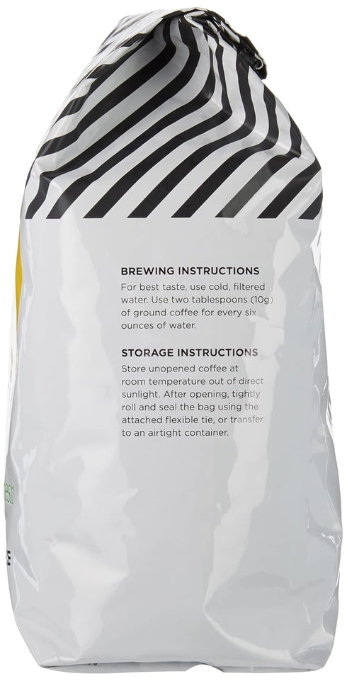 Amazon Fresh 32 Oz , Just Bright Whole Bean Coffee Light Roast
