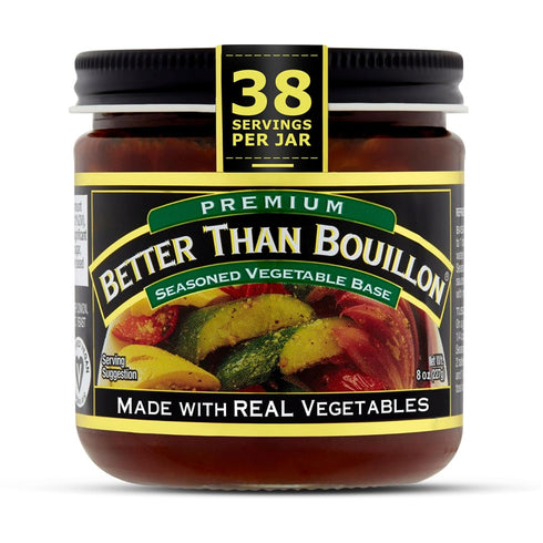 Better Than Bouillon Premium Seasoned Vegetable Base, Makes 38 Cups of Broth,