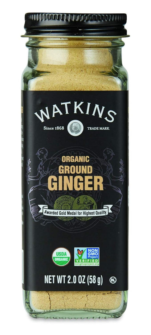 Watkins Gourmet Organic Spice Jar, Ground Ginger, 2.0 Oz