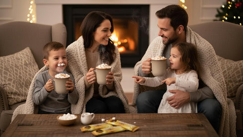 CocoRinga Moringa Hot Chocolate Cacao (LARGE box) First Natural Keto Non-dairy Hot Cocoa, Caffeine Free, Low Carb, High