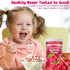 3.7Oz/105g Premium Freeze Dried Raspberries Pieces - Pure Dried Raspberries, Made From Whole Fresh Raspberries, No