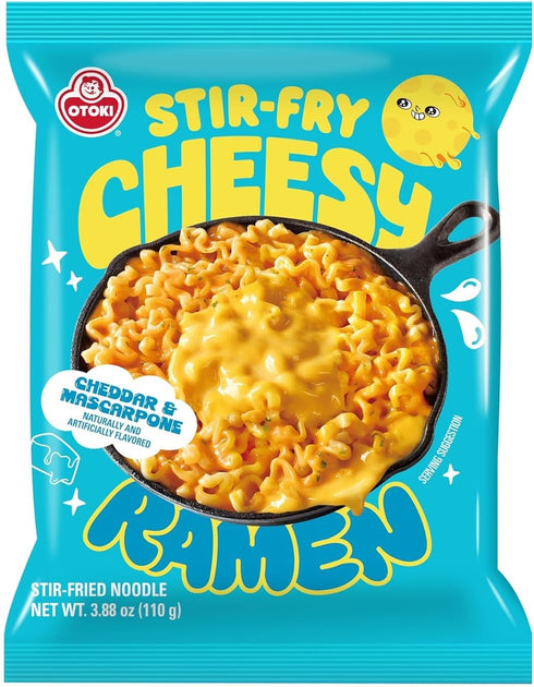 Cheesy Ramen Mac & Cheese Meets Ramen | Cheddar & Mascarpone |