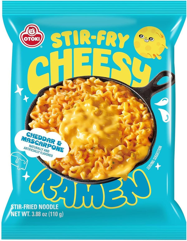 Cheesy Ramen Mac & Cheese Meets Ramen | Cheddar & Mascarpone |