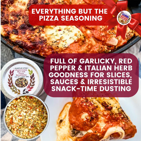Packaged Set 3 GLP-1 Pizza Night House Favorite Seasonings | Gift of | All Natural, Non GMO Pizza Seasoning | Gourmet