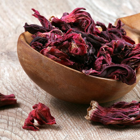 2lb 1400s Dried Hibiscus Flowers Bulk perfect for Tea and Mexican Agua Fresca, Flor de Jamaica, Zobo Sorrel Whole