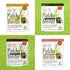 240g 3 Pack 27142 3pk MAEDA-EN Matcha Booster Sweetened Green Tea Powder Japanese Origin Resealable Pouch for Latte