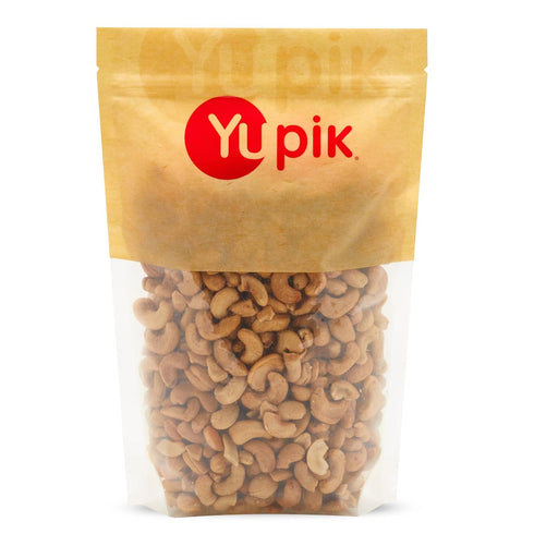 Yupik Roasted Salted Jumbo Cashews, 2.2 lb (35.2 oz), Gluten-Free, Kosher, Vegan,