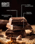 70% (10 20g) Ecuadorian Dark Chocolate COCOA CRUNCH Cocoa Nibs & Sea Salt x Fine Aroma Cacao
