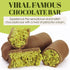 3-Pack (1 oz Ceres Gourmet Dubai Pistachio Chocolate Knafeh Bar Each) | Crunchy Kunafa & Creamy Pistachio Chocolate