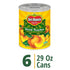 1.81 (Pack 6) Del Monte Canned Sliced Yellow Cling Peaches in Heavy Syrup Pound